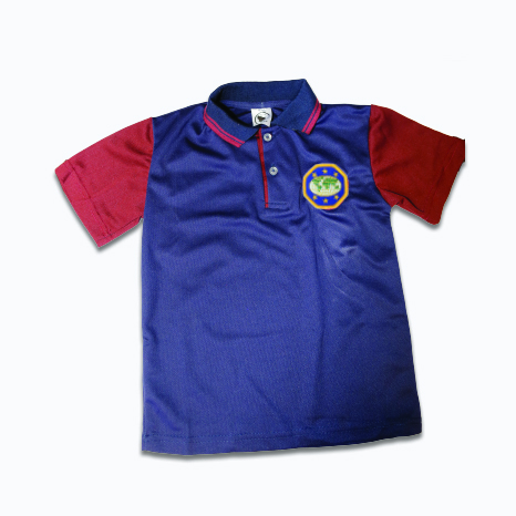 Adventurer Golf Shirt Navy with MG Logo - NCSA Junior Youth Online Shop